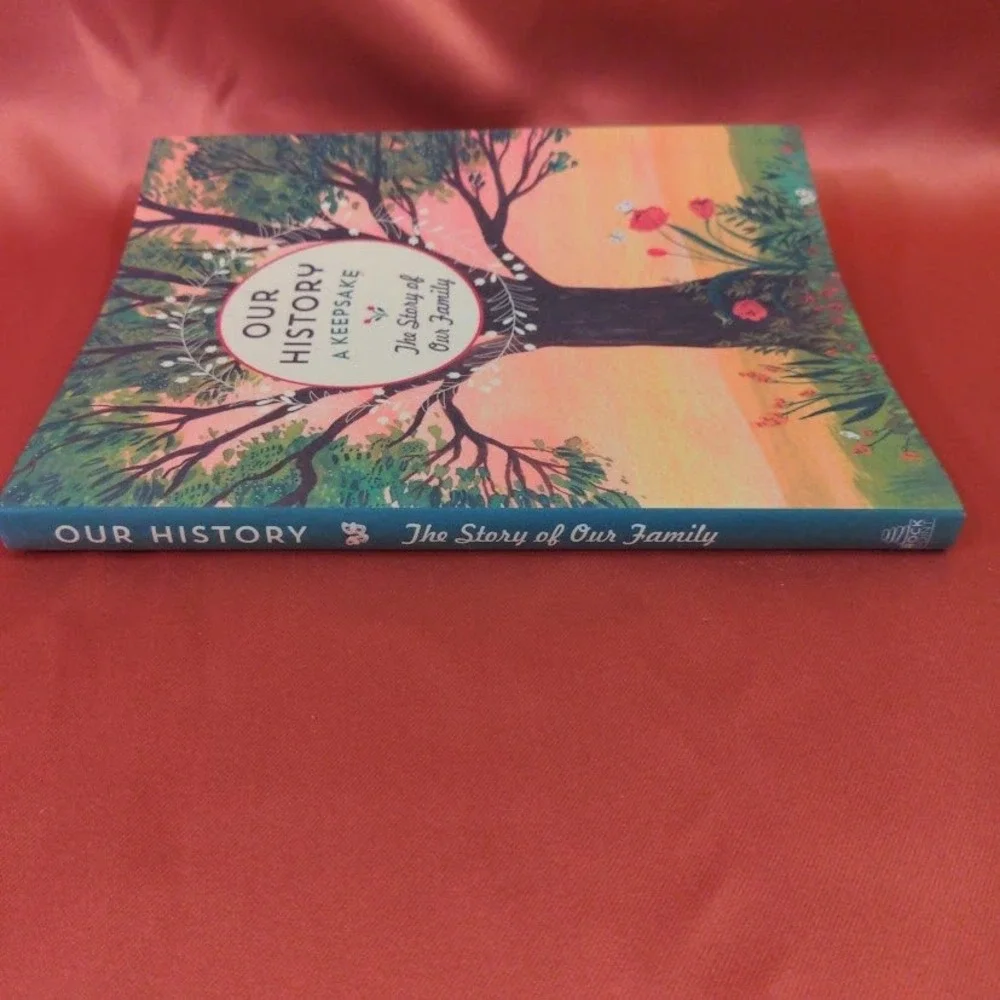 Our History A Keepsake The Story of Our Family Guided Journal Hardcover 2016 New